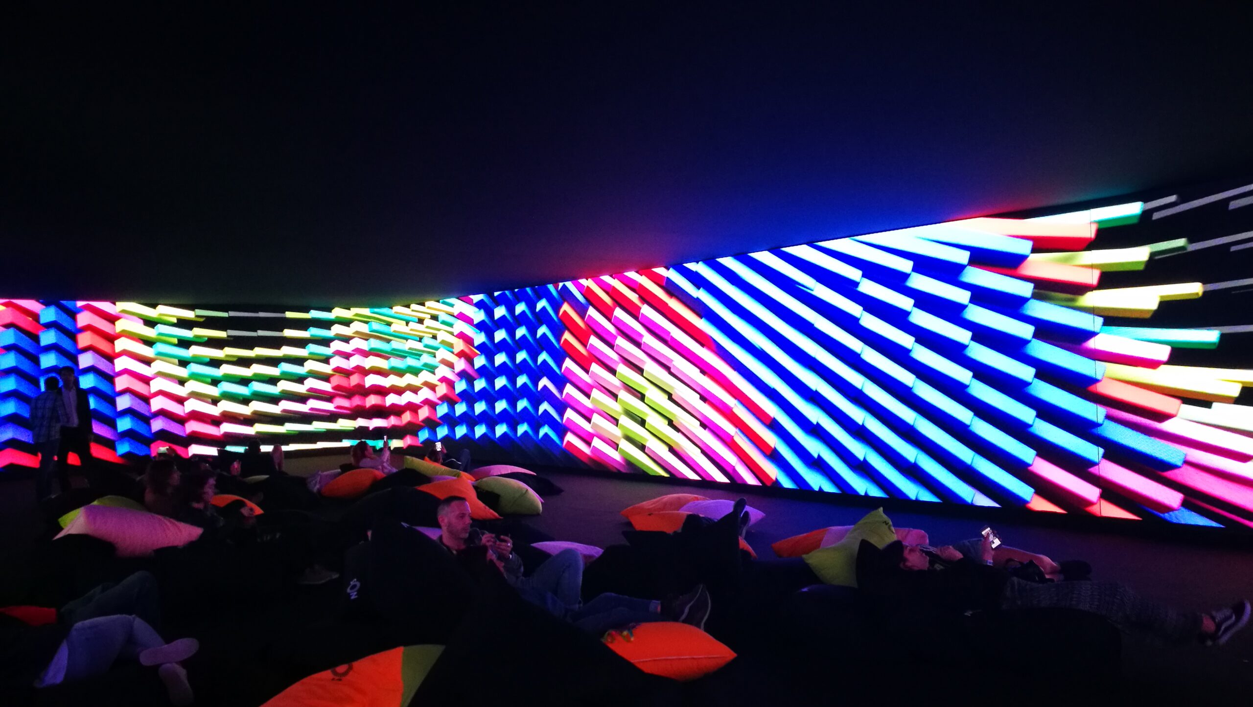 Projection mapping studio — 360 LED installation